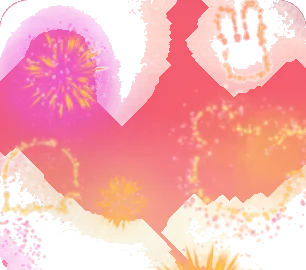 豪華絢爛なリヴリー花火の画像