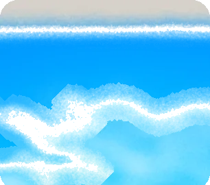 どこまでも広がる雲海の画像