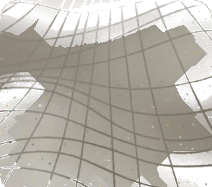ぐにャぐにゃの床の画像