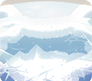 ひび割れた氷の地面の画像