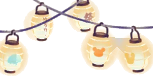 リヴリー柄の提灯の画像
