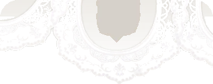 白いアンティークレースの飾りの画像