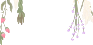 アトリエのドライフラワーの画像