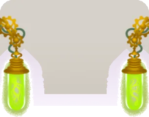 発光するマンドレイクの苗の画像