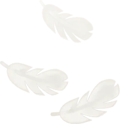 舞い落ちる羽毛の画像