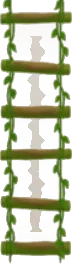 小さな手作りはしごの画像