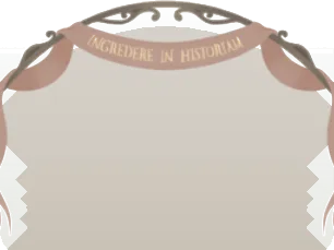 文字が書かれたリボンのバナーの画像
