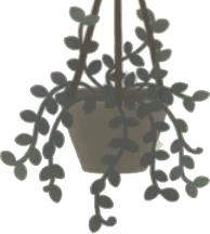 吊り下げグリーンの画像