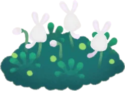 珍しい苔の茂みの画像