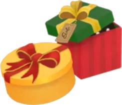 ホリデークリスマスプレゼントの画像