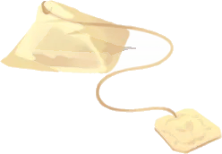 三角ティーバッグの画像