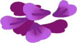 微睡む森の花びらの画像