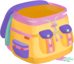 アウトドアリュックの画像