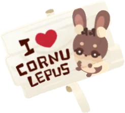 アイラブコルヌレプス看板の画像