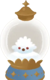 ちいさな冬のスノードームの画像