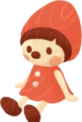 イチゴ人形の画像