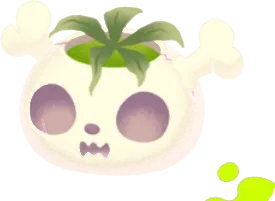 頭蓋骨型植木鉢Aの画像