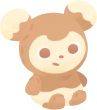 手縫いぬいぐるみ・ピグミーの画像