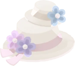小さな帽子セットの画像