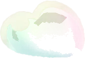 ハートの形の朝露の画像