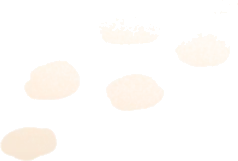 誰かの絵の具の足跡の画像