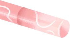 ピンクのリップクリームの画像