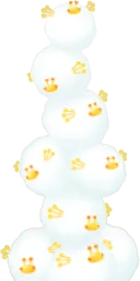 オオワタゲコモリのオブジェの画像