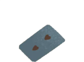 1枚のカードの画像