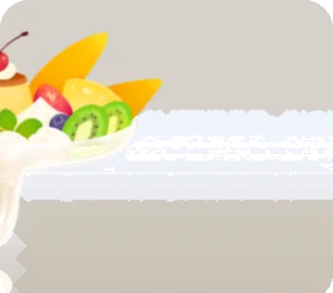 ごちそうプリンアラモードの画像