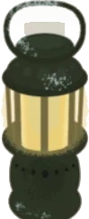 小さなアンティークランプの画像