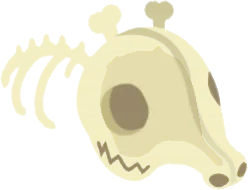古の骨の画像