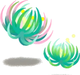 浮遊エアプランツ・左前の画像