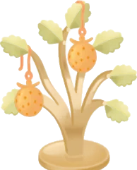 野苺の木のイヤリングスタンドの画像