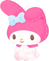 マイメロディぬいぐるみの画像