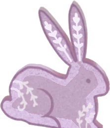 ペーパークラフトのうさぎ・大の画像