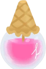 アイスクリームネイル・ビンクの画像
