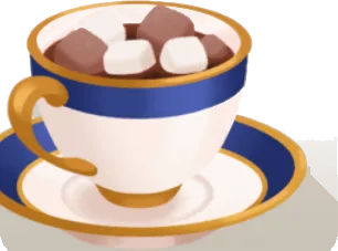 砂糖たっぷりのコーヒーの画像