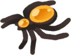 クモのブローチの画像