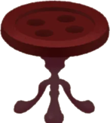 ボタンのミニテーブルの画像