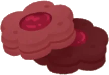 ダークチェリージャムクッキーの画像