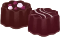 真珠入りのチョコレートの画像