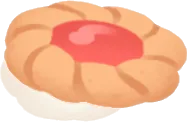 しっとりジャムクッキーの画像