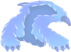 モフモフのパープルジャケットの画像