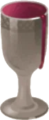 くすんだ銀の杯の画像