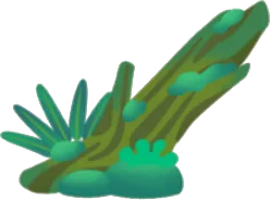 原生林のミニ樹木の画像