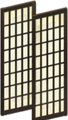 障子の間仕切りの画像
