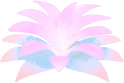 砂丘の低草・紫の画像