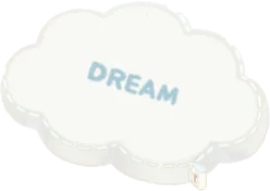 ふわふわ雲のクッションの画像