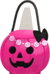 ガーリーハロウィンバスケットの画像