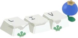 LIVのキーボードのキ-の画像